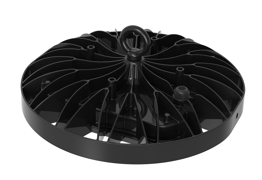 LED-HighBay, UFO, Hallenstrahler, 100 W, 9400 lm, 5000 K (neutralweiß), IP65, Schlagfest.