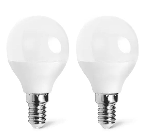 LED Leuchtmittel, E14, 4,9 W, 420 lm, 3000 K, 2 Stk..