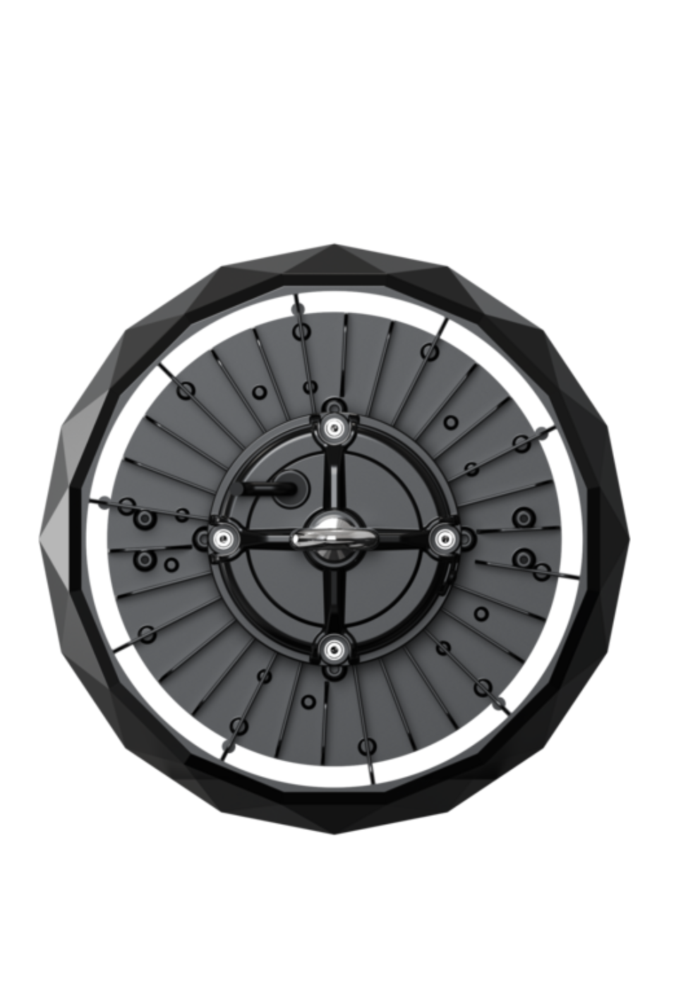 LED-HighBay PRO, Diamant Design, 100 W, 15000 lm, 5000 K (neutralweiß), IP65, Philips Netzteil, Lumileds LED.