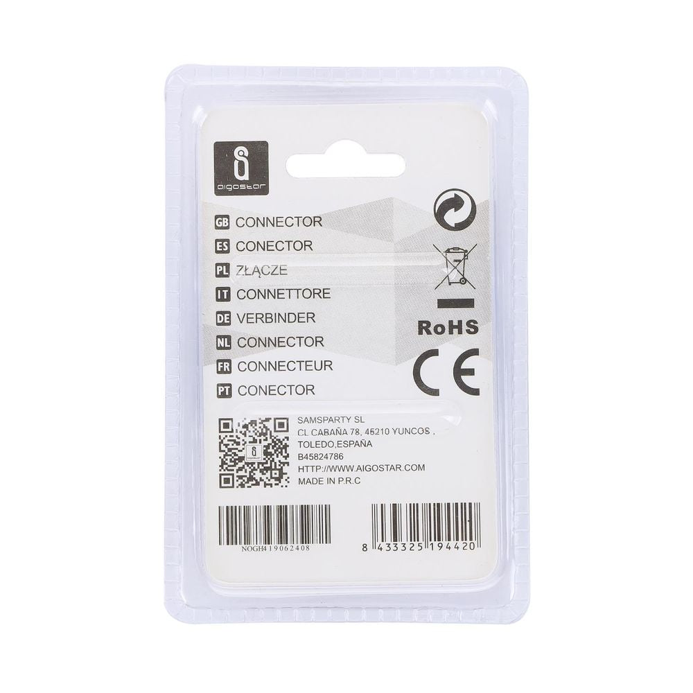 Verbindungsklemmen CMK-622, 2-polig, 2 Stk., grau-grün.