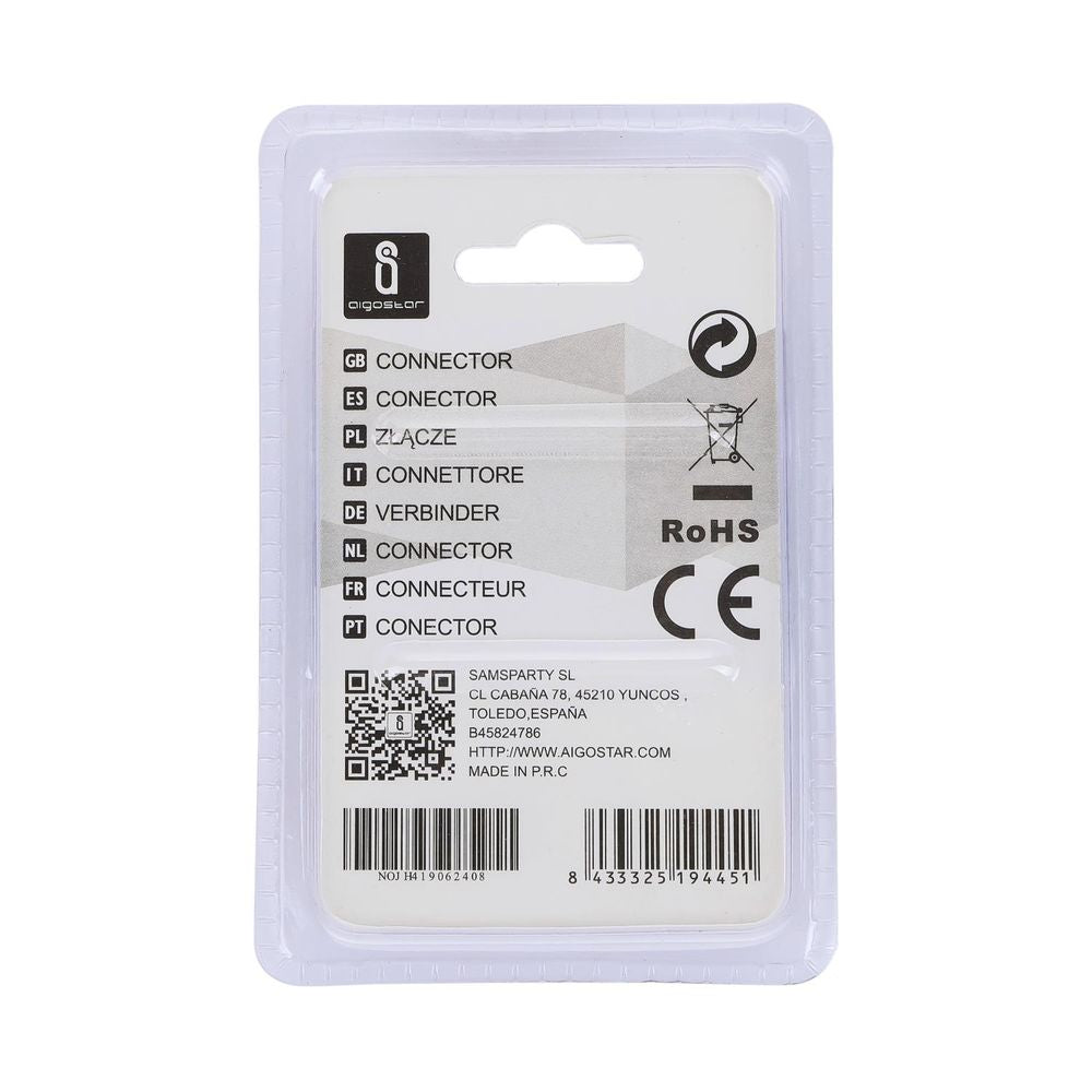 Verbindungsklemmen CMK-104, 4-polig, 2 Stk., transparent-orange.