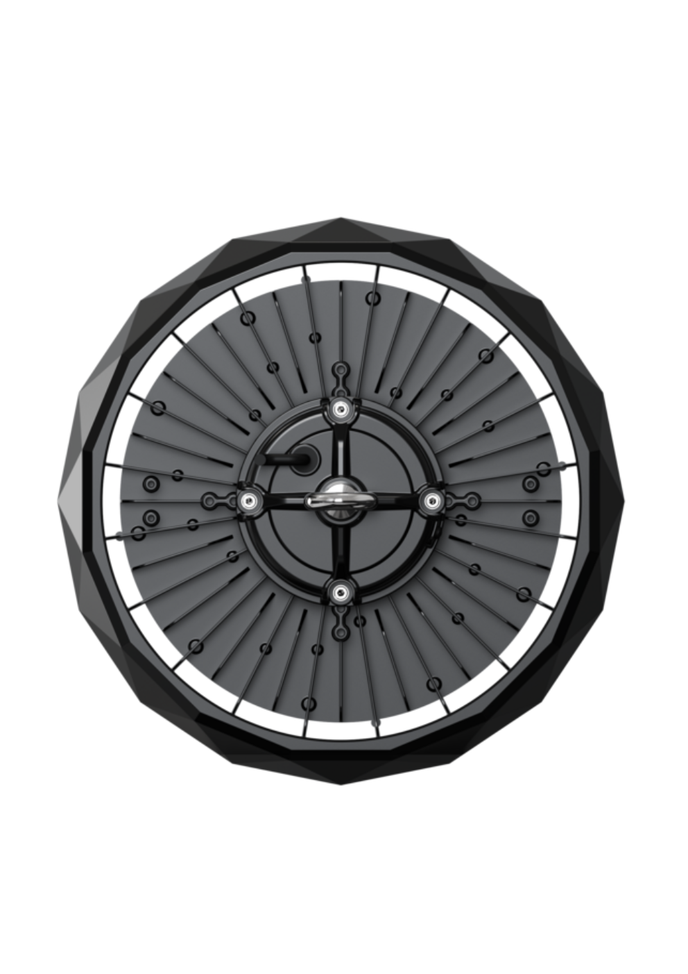 LED-HighBay PRO, Diamant Design, 200 W, 30000 lm, 5000 K (neutralweiß), IP65, Philips Netzteil, Lumileds LED.