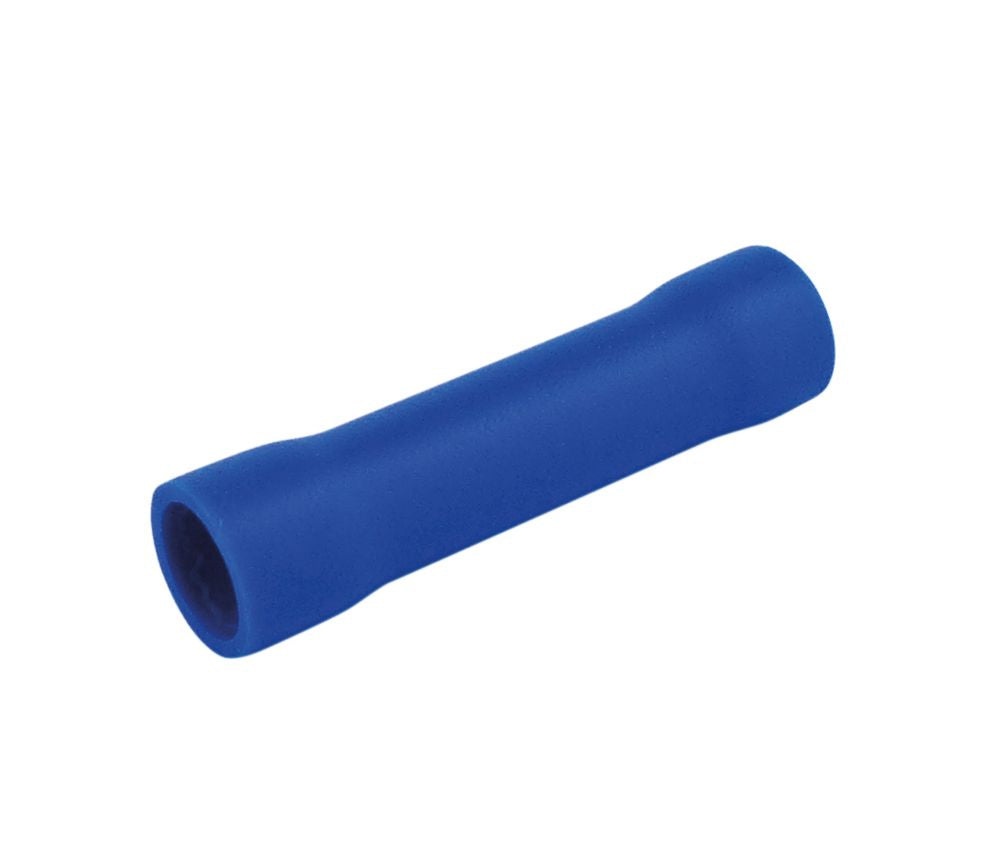 Stoßverbinder 1.5-2.5 mm 50 Stück blau in Plastikbox.