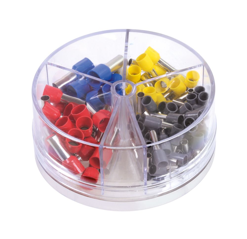 Aderendhülsen-Streudose, isoliert, 4-16 mm².