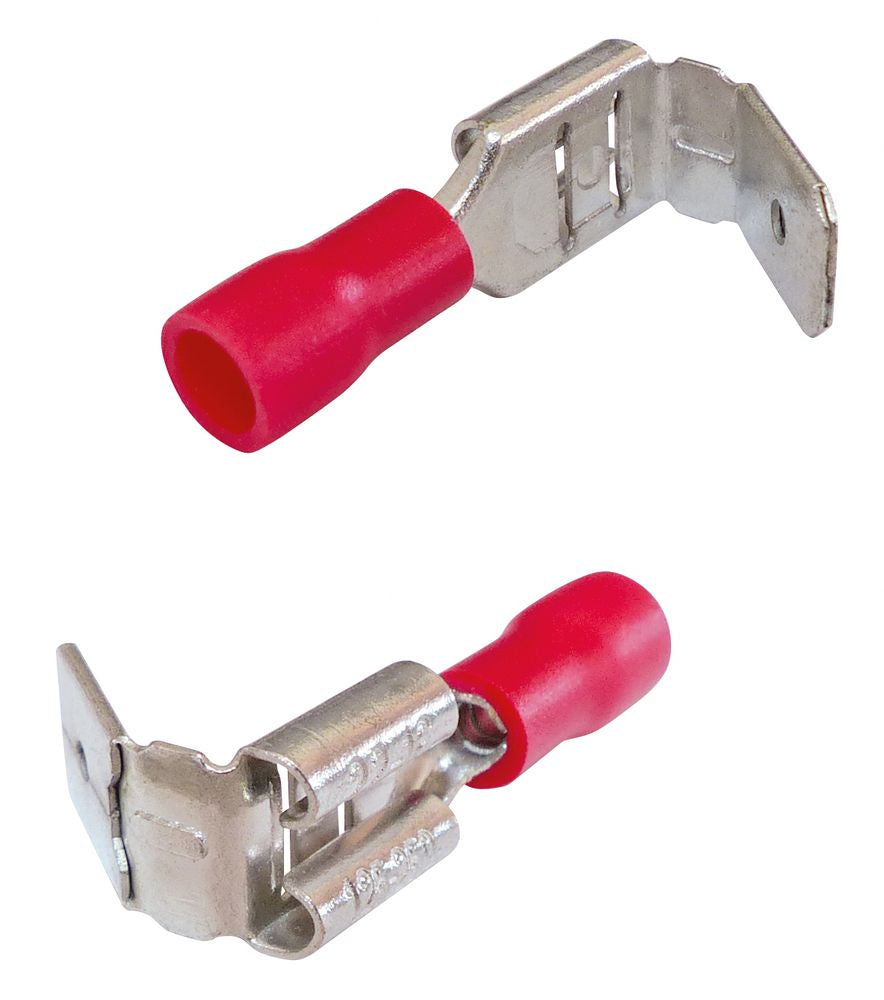 Flachsteckverteiler-Set 6.3 mm, 20 Stück.