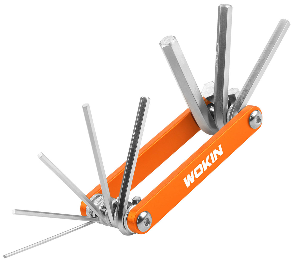 Winkelschraubendreher-Satz 6-kant, Alu-Klapphalter, 8er.