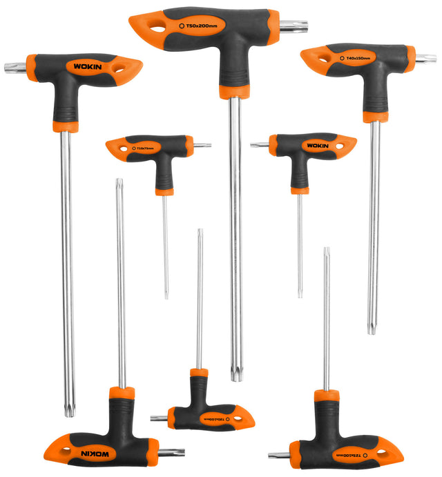 Schraubendreher Set Torx, mit Quergriff, 8er.