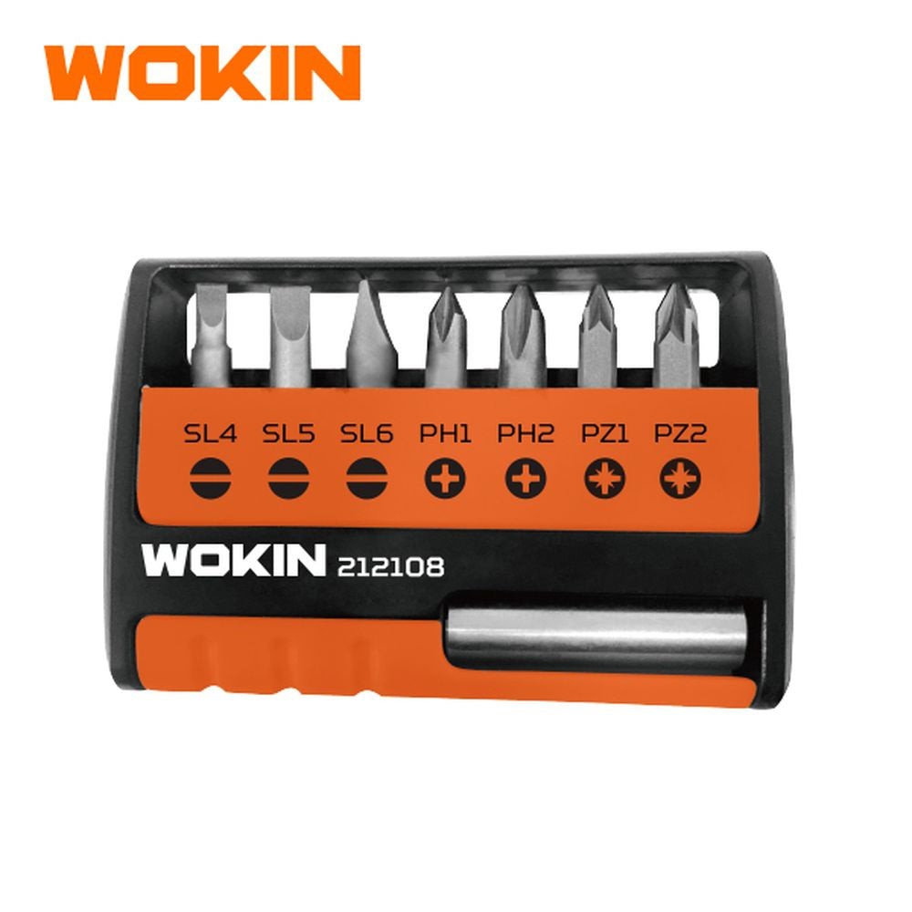 Schraubendreher-Bitsatz, 8-teilig.