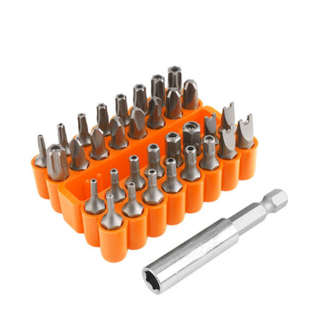 Schraubendreher-Bitsatz, 33-teilig.