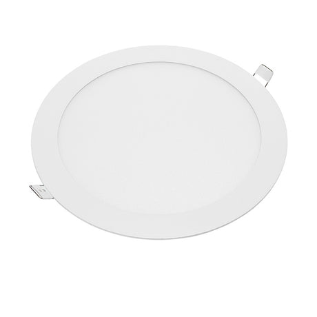 LED-Einbaupanel Pro, 18W, 1350lm, 2700K, rund.