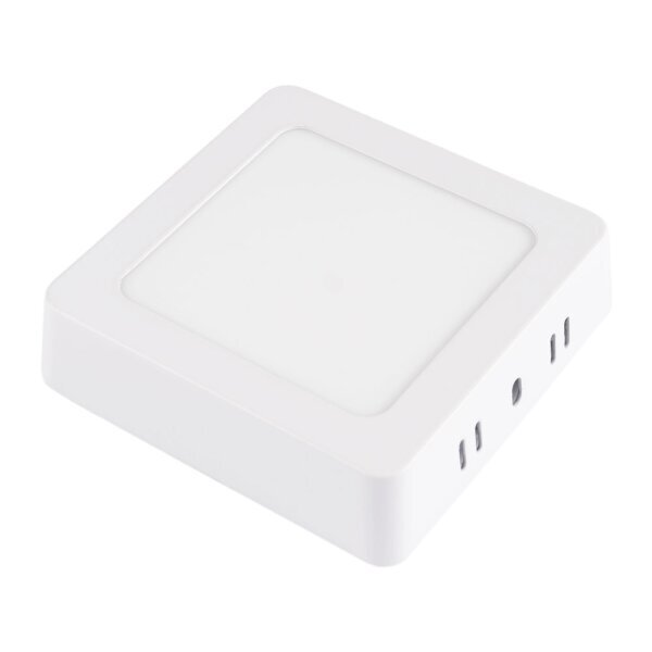 LED-Aufbaupanel, 6W, 480lm, 2800K, viereckig.