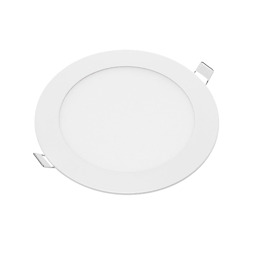 LED-Einbaupanel Pro, 12W, 840lm, 2700K, rund.
