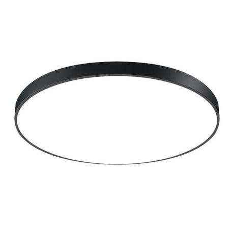 LED-Deckenleuchte, 30 W, 2250 lm, schwarz, 3000 K.