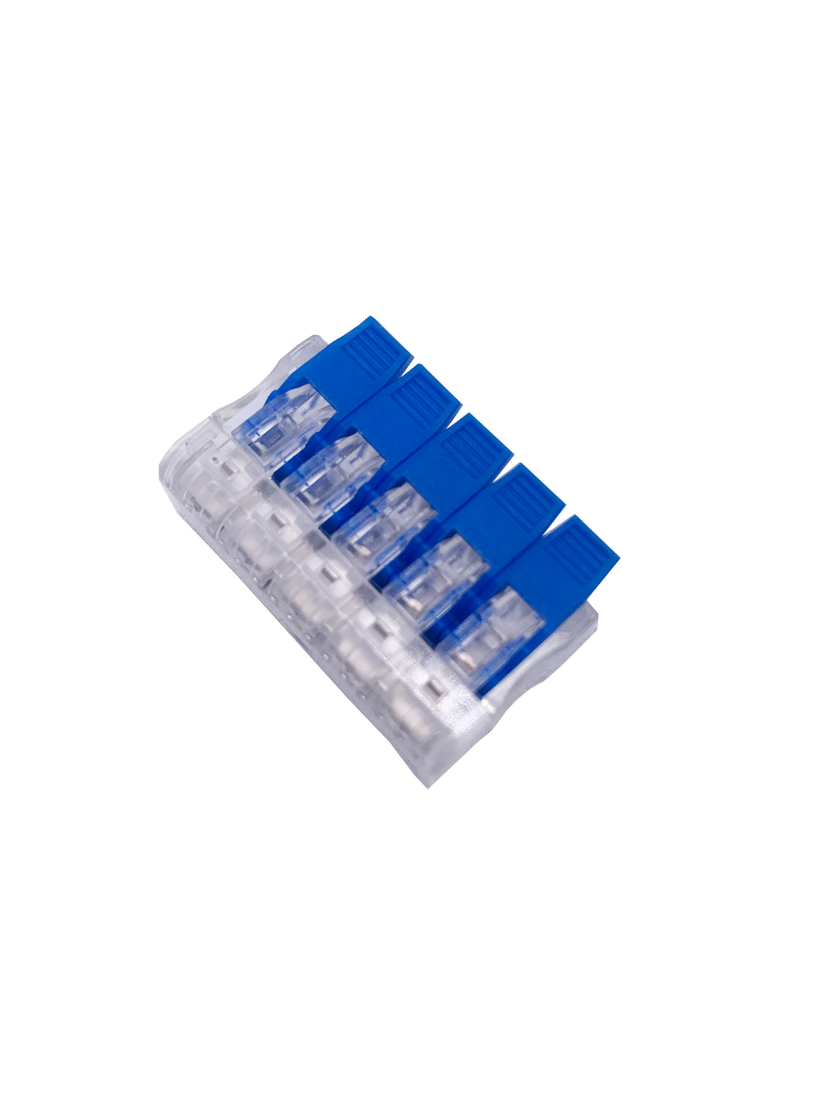 Verbindungsklemme mit Hebel, 5-polig, 450V, 32A.