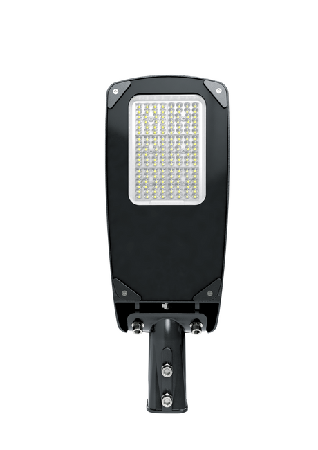 6er-Pack Profi LED-Straßenleuchte, 30 W, 4500 lm, 5000 K (neutralweiß), IP66, 0-10 V dimmbar.