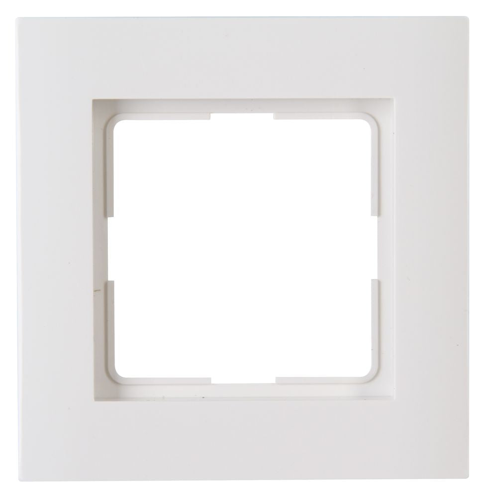 ATHENIS, Abdeckrahmen, 1-fach, reinweiß.
