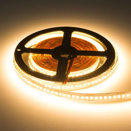LED-Streifen, 10500 lm, 24V, warmweiß, 196 LEDs/m, 5m.