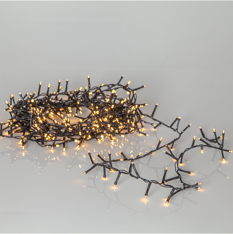 Weihnachtslichterkette, 800 LEDs, 16 m, warmweiß.