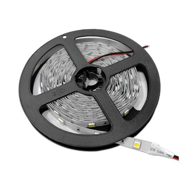 LED-Streifen, 36W, 12V, 30 LEDs/m, 5m, 10mm, 6000 K (kaltweiß).