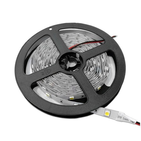LED-Streifen, 36W, 12V, 30 LEDs/m, 5m, 10mm, 6000 K (kaltweiß).