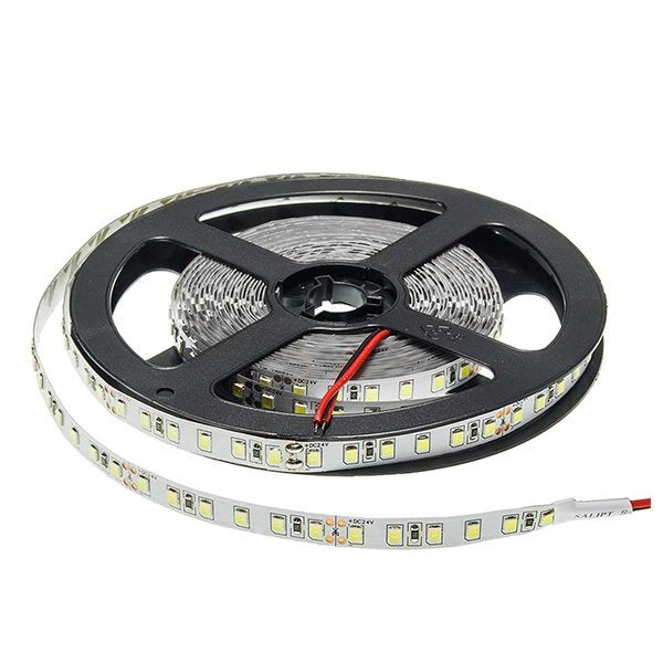 LED-Streifen, 6000 lm, 24V, neutralweiß, 120 LEDs/m, 5m, 8mm.