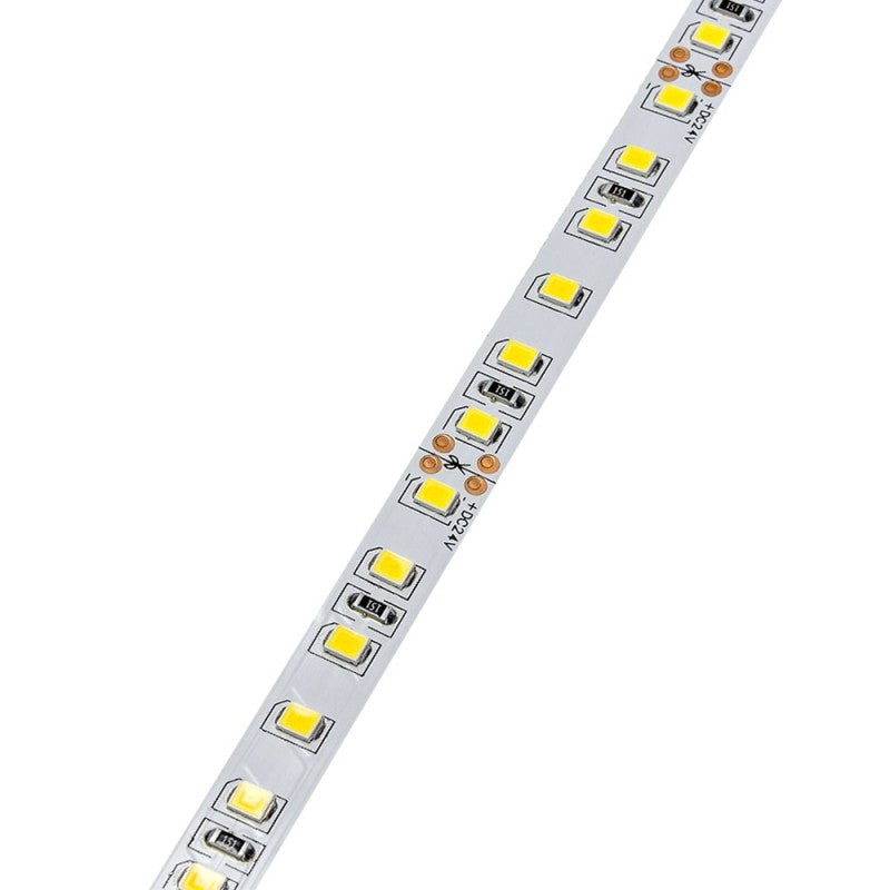 LED-Streifen, 6000 lm, 24V, neutralweiß, 120 LEDs/m, 5m, 8mm.