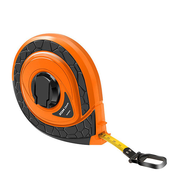 Kapselmaßband, Fiberglass, Industrie, 20 m x 15 mm.