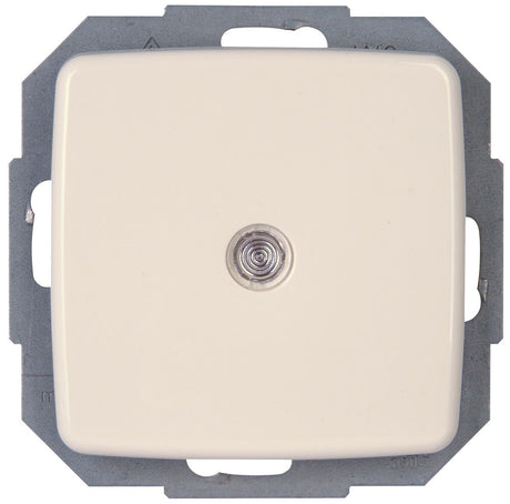 RIVO, Aus- Wechselschalter, beleuchtet, UP,  reinweiß.