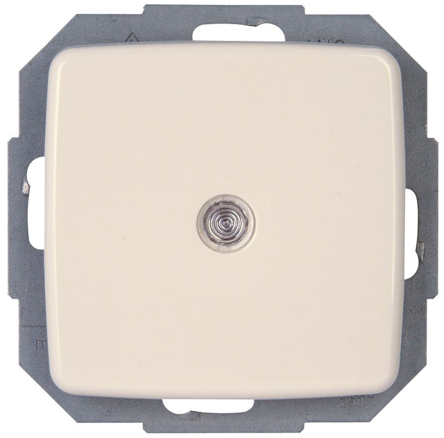 RIVO, Aus- Wechselschalter, beleuchtet, UP,  reinweiß.