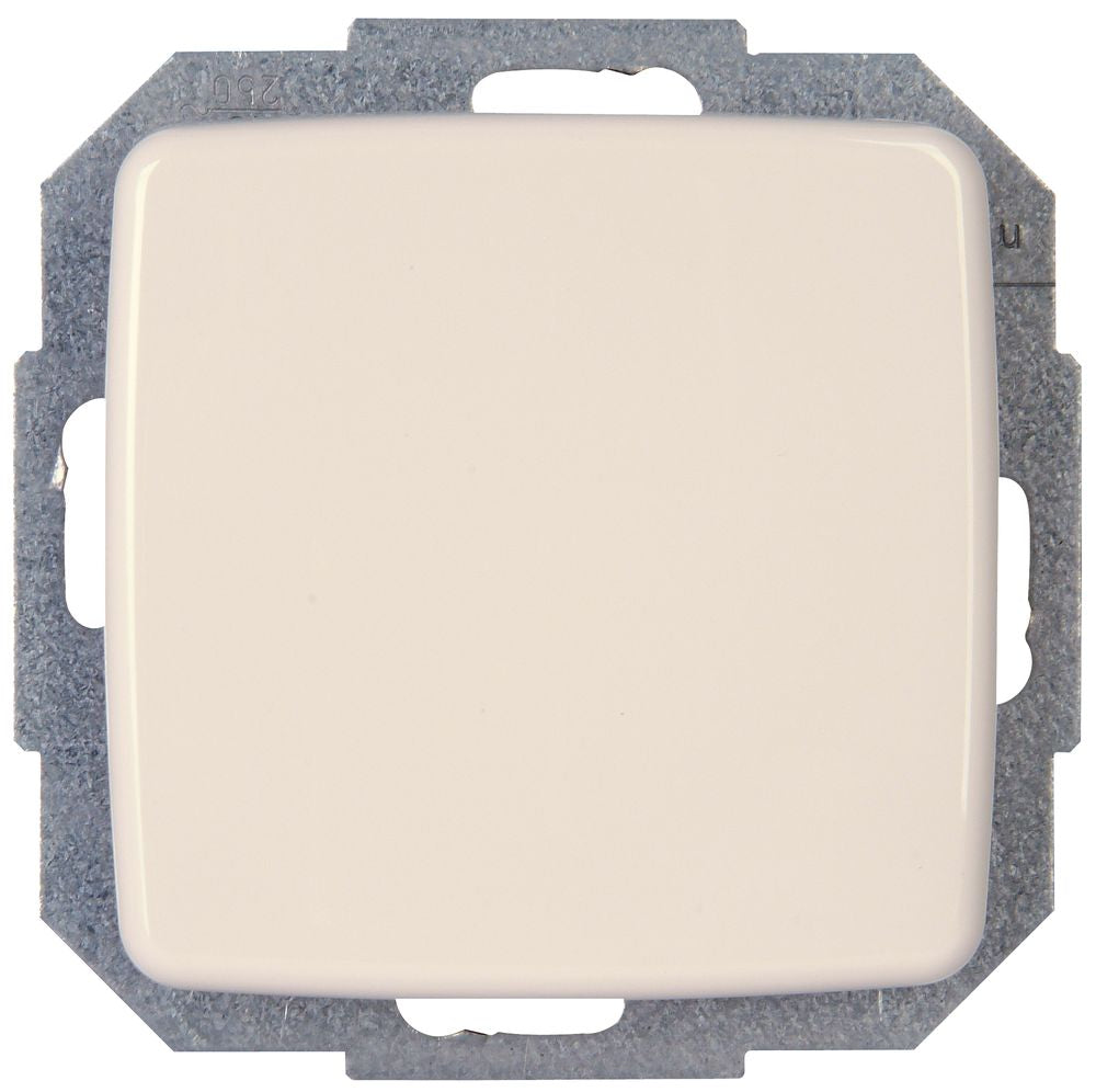 RIVO, Kreuzschalter, UP, reinweiß.