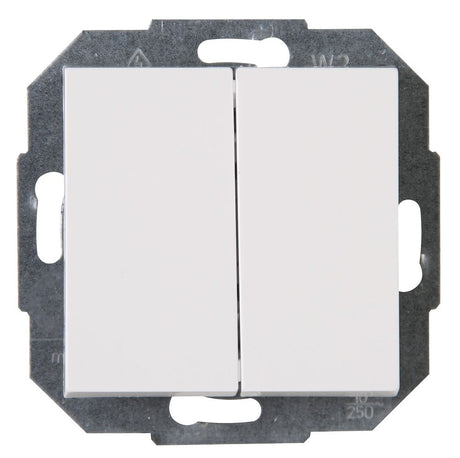 ATHENIS, Serienschalter, UP, reinweiß.