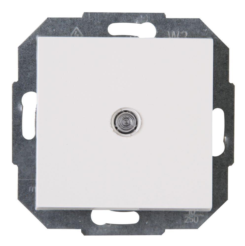 ATHENIS, Aus- Wechselschalter, beleuchtet , UP, reinweiß.