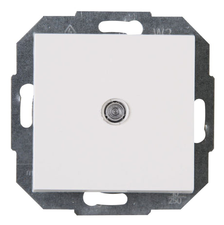 ATHENIS, Aus- Wechselschalter, beleuchtet , UP, reinweiß.