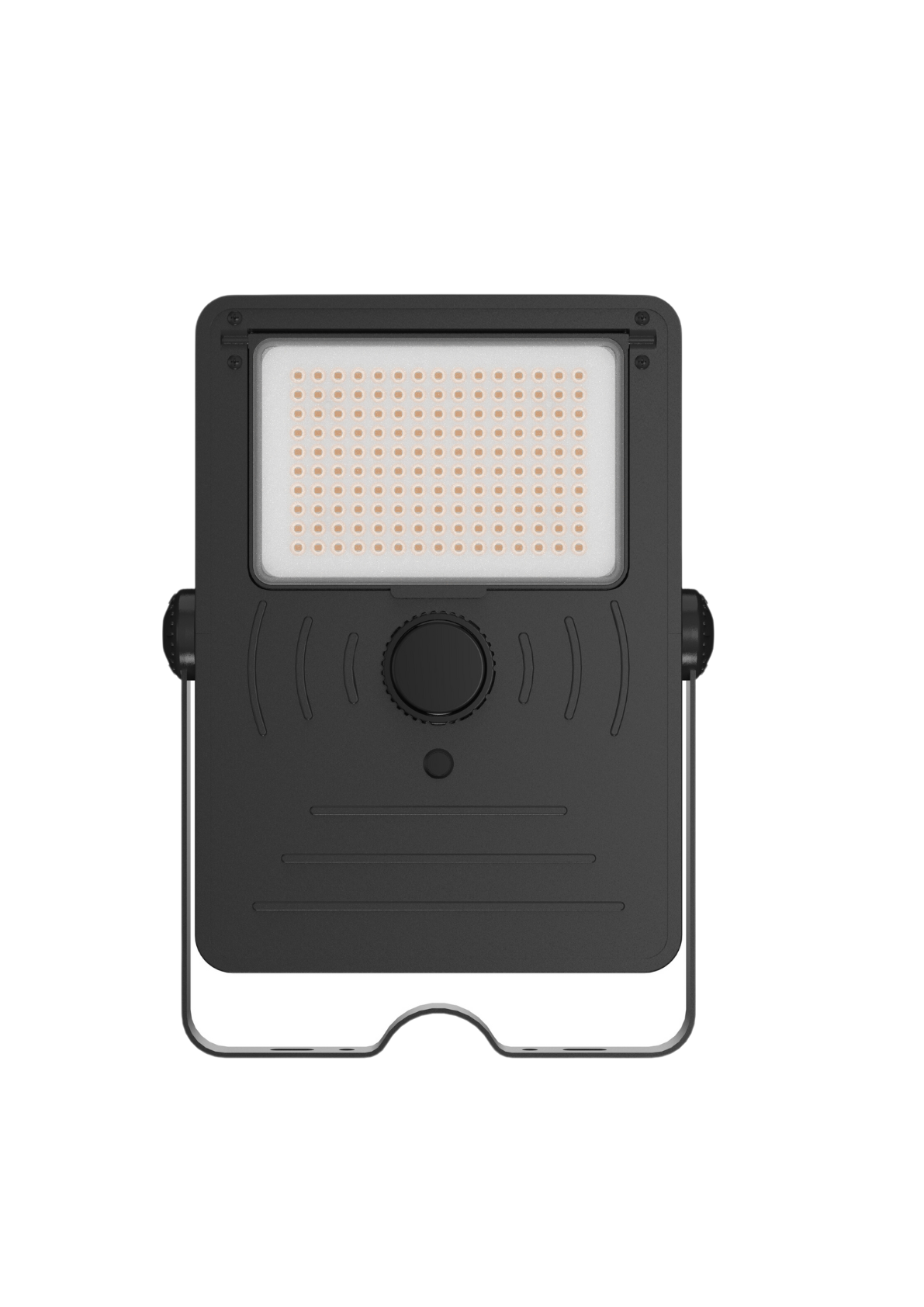 Solarstrahler mit Sensor, LED-Fluter, 24 h Lichtzeit, 10 W, 1500 lm, 4000 K (neutralweiß), IP65, Parkplatzleuchte.