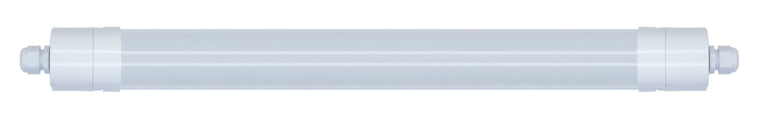 LED Feuchtraumleuchte PRO, 65cm, 18W, 2070 lm, 4000K (neutralweiß), IP65, OSRAM-Netzteil, Steckklemme, durchschleifbar.