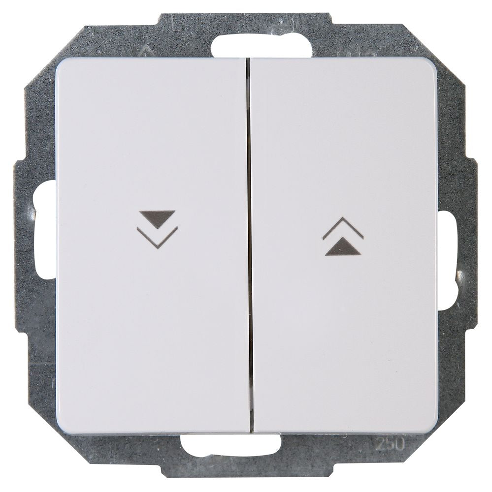 PARIS, Jalousieschalter, UP, arktisweiß.