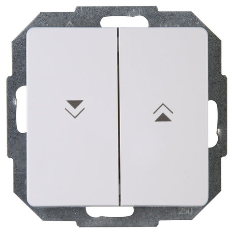 PARIS, Jalousieschalter, UP, arktisweiß.