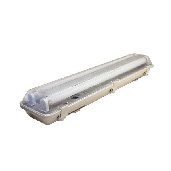 LED-Wannenleuchte, 44 W, 4000 lm, 6000 K, 158,5 cm, IP65, 2 Flammig.