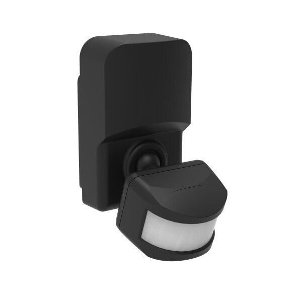 Bewegungsmelder 180°, schwarz.