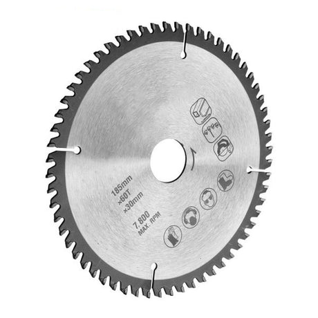 Kreissägeblatt, TCT, 185 mm x 60 T x 30 mm.