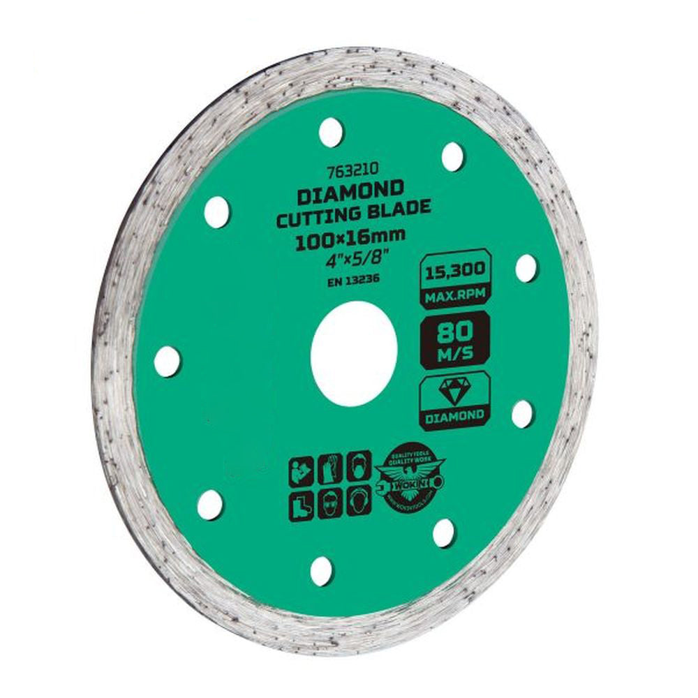 Diamant-Trennscheibe, Wet, Industrie, 125 x 22,2 x 7,5 mm.