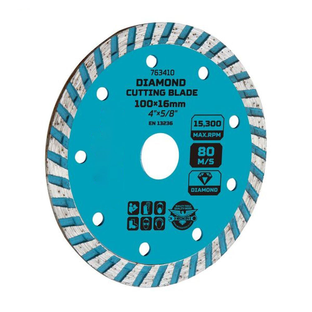 Diamant-Trennscheibe, Dry + Wet, Industrie, 180 x 22,2 x 10 mm.