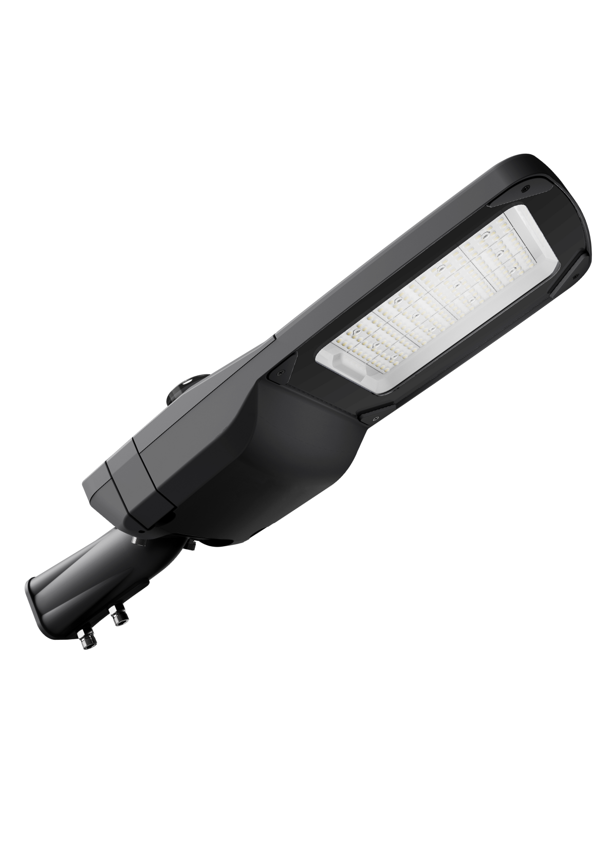 LED-Straßenleuchte PRO, 150 W, 22500 lm, 3000 K (warmweiß), IP66, SOSEN Driver, LUMILEDS LED, hochenergieeffizient.