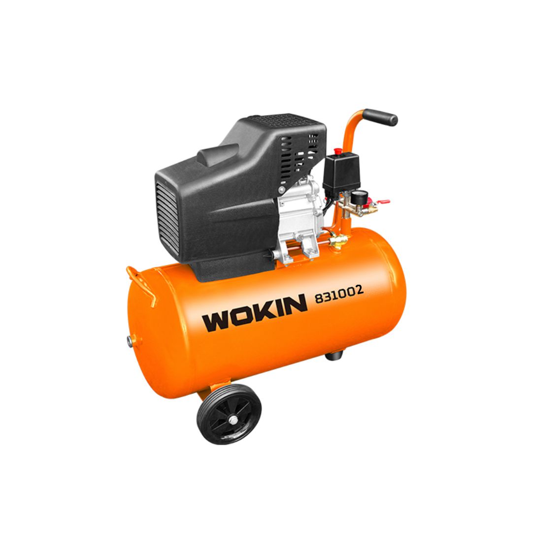 Druckluftkompressor, 1500 W, 8 bar, 24 L Kessel.