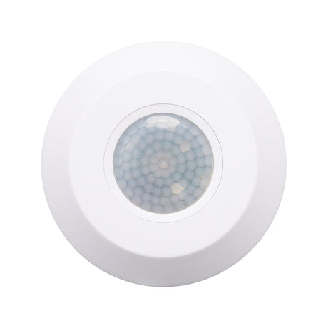 Infrarot-Bewegungsmelder, Ø 108 mm, 8m, weiß.