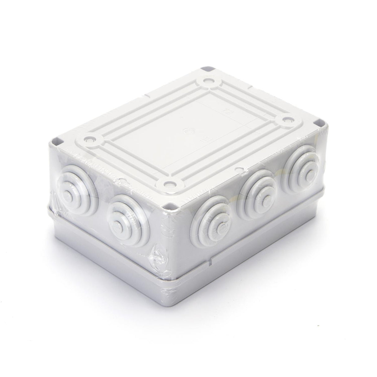 Abzweigdose, AP, IP44, grau, 150 x 110 x 70 mm.