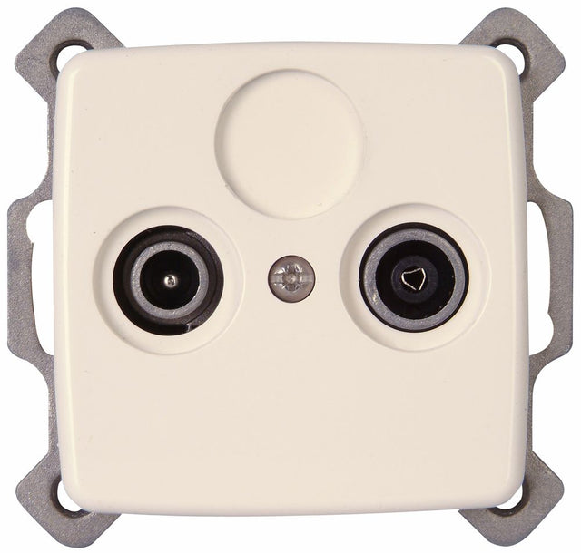 RIVO, Antennensteckdose TV/RF, UP, reinweiß.