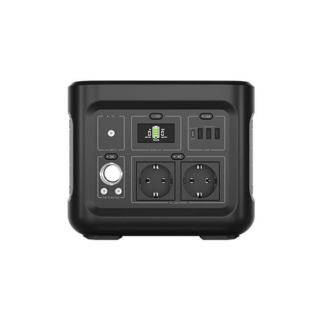 Tragbare Powerstation mit 400 W Leistung und 320 Wh Akkukapazität.