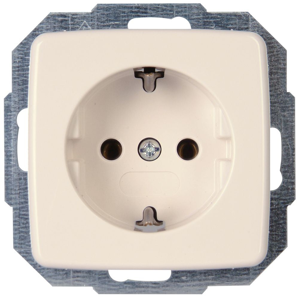 RIVO, Schutzkontakt-Steckdose, UP, reinweiß.