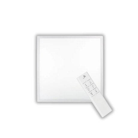 LED CCT Panel mit Fernbedienung, 30x30 cm, 18 W, 1700 lm.